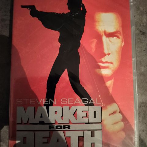 Marked For Death ( DVD) Steven Seagal - 1990 - Uåpnet