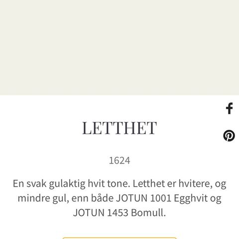 Jotun letthet (1 liter) maling selges