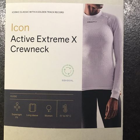 Craft Icon Active Extreme X Crewneck Dame XL