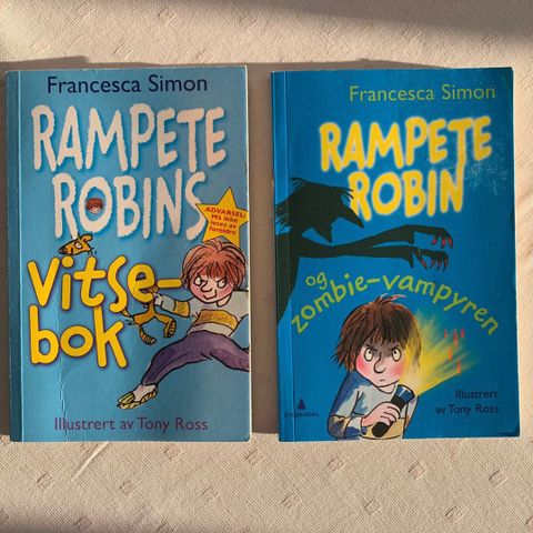 Barnebøker Rampete Robin