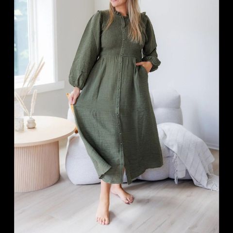 Terese by lien musselin smock kjole Str S