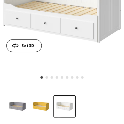 Hemnes seng