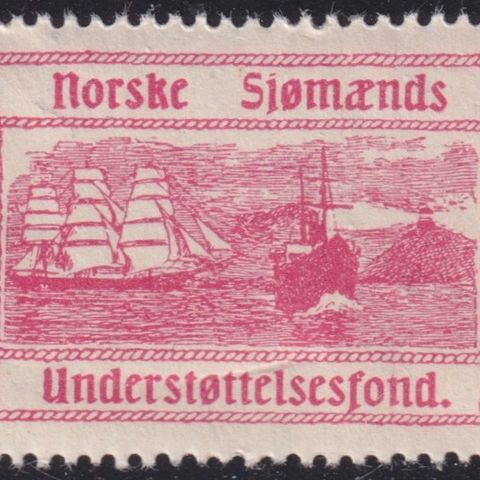 3-øre - Norske Sjømænds understøttelsesfond 22/12 1904.