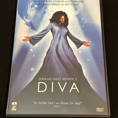 Diva (DVD) 1981 / Norsk Tekst