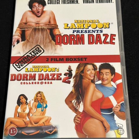 Dorm Daze & Dorm Daze 2 (DVD) Norsk Tekst