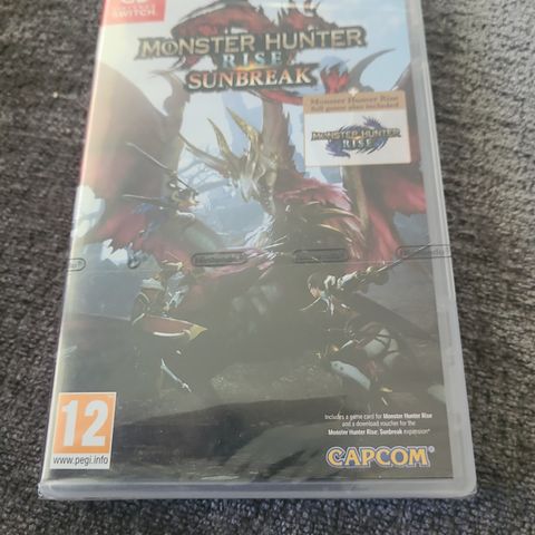 Nintendo switch monster hunter uåpnet