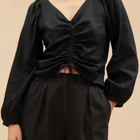 Lin topp/ bluse XL