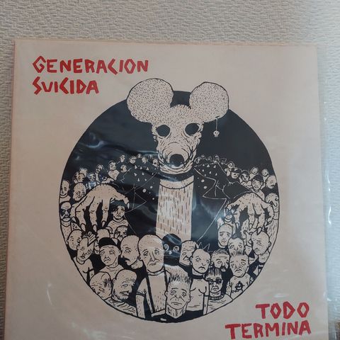 Generacion Suicida  – Todo Termina LP punk rock hardcore oi crust