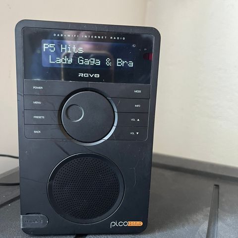 Pent Brukt Revo Pico Dab bærbar radio