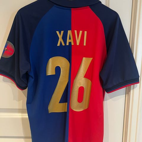 Retro 1999 Barcelona Hjemmedrakt med Xavi 26