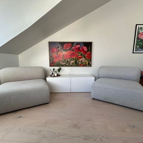 2 stk. Angle ryggmoduler fra Bolia (sofa/lenestol)