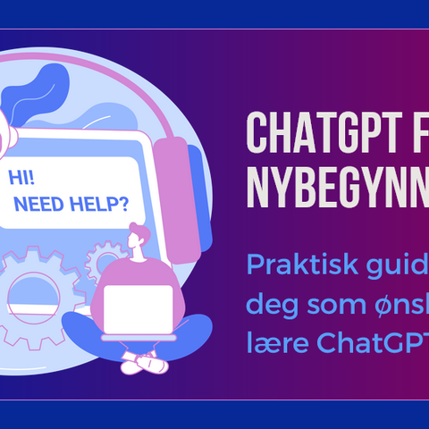 ChatGPT For Nybegynnere (Hurtigguide) - PDF på Norsk