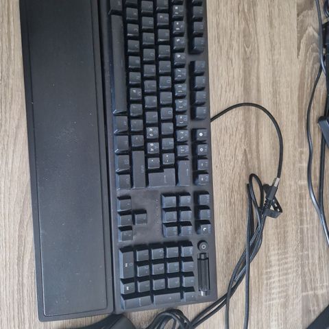 Razer Blackwidow V3 tastatur og Deathadder V2 mus