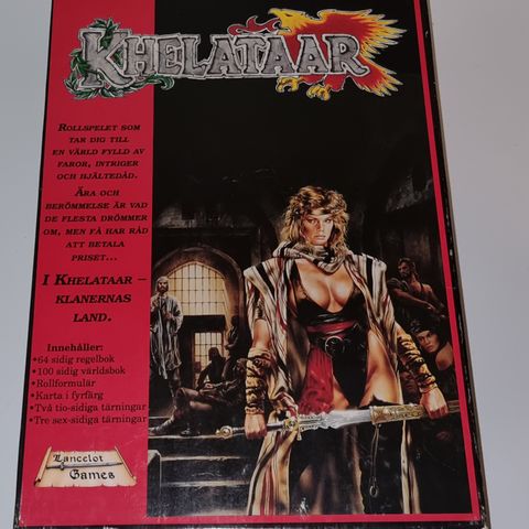 Khelataar RPG rollespill (svensk, Lancelot Games)