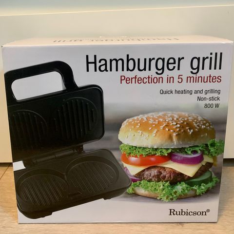 Hamburger grill