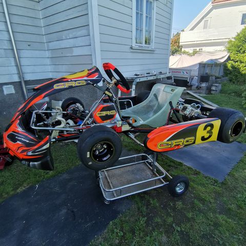 Gokart CRG kz2. Ny 2024 modell