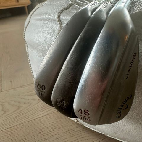 Callaway 60,54 og 48 selges