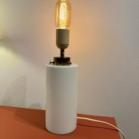 Dansk Odreco opalglass bordlampe