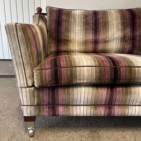 SUBLIME DURESTA sofa I lilla/grått fløyels trekk