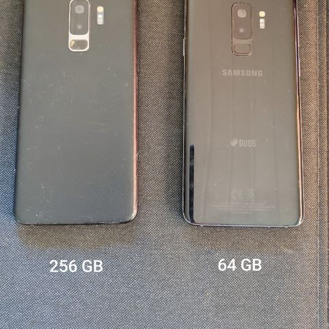 2 stk Samsung S9+ (S9 plus)