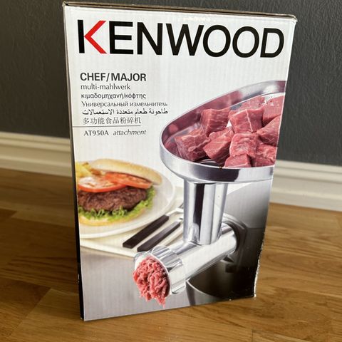 Kenwood kjøttkvern AT950A - passer til Chef og Major