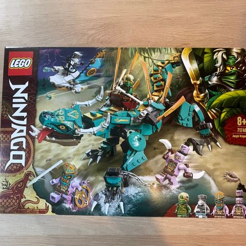 Uåpnet Lego Ninjago - Jungle Dragon - 71746