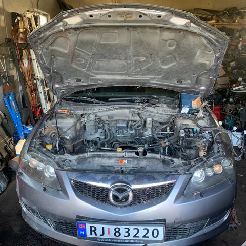 Mazda 6 2,0 d selges i deler