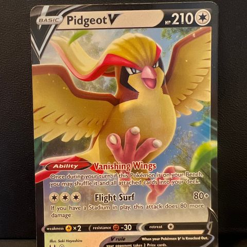 Pidgeot V #137