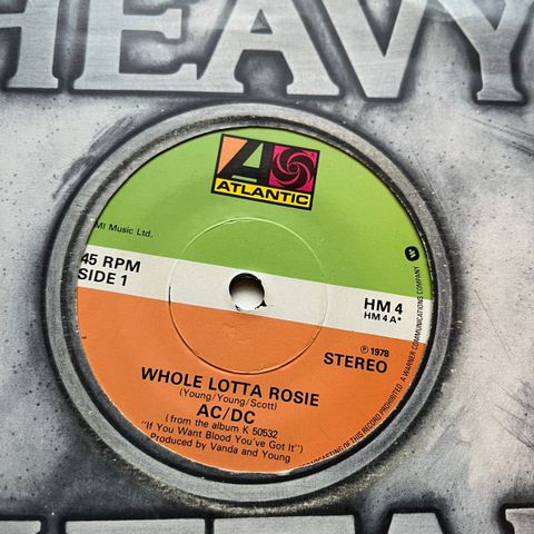 Ac/dc - Whole lotta Rosie 7“ singel