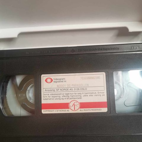 Noddy og Parasollen VHS film