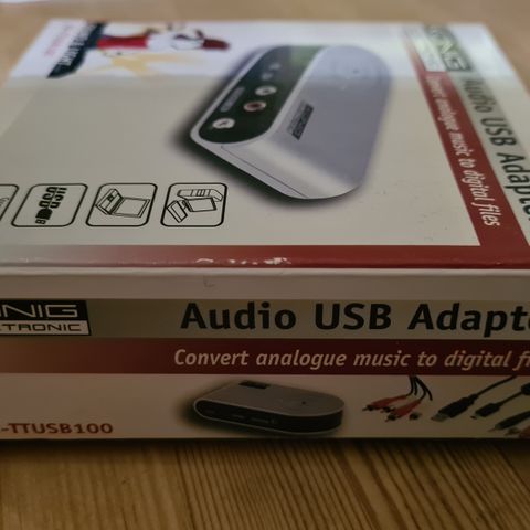 Adapter analog lyd til USB(digital)