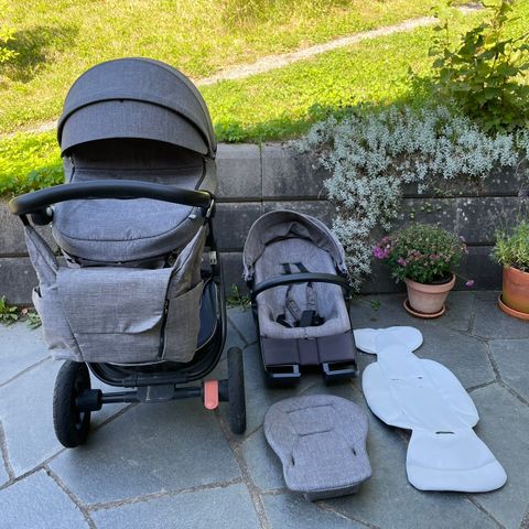 Stokke Trailz med ekstra utstyr