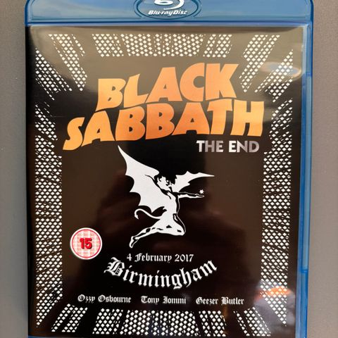 Black Sabbath - THE END selges rimelig!