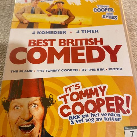 BEST BRITISH COMEDY På DVD - Ny i plast