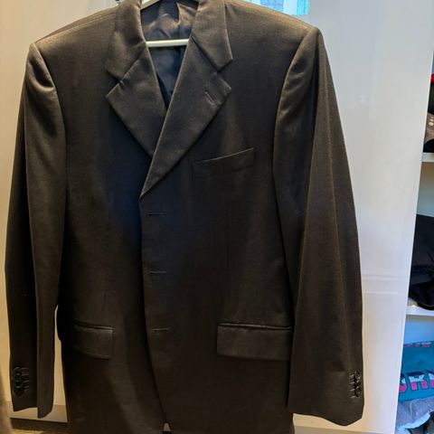 Corneliani mørkegrå blazer 52