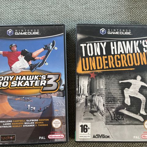 Tony hawks underground/pro skater 3 (Gamecube)