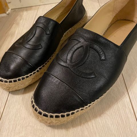 Chanel Espadrilles lambskin sort