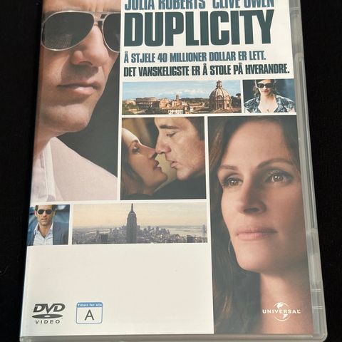 Duplicity (DVD) Norsk Tekst