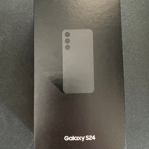 Samsung S24 128GB Onyx Black - ulåst og ny