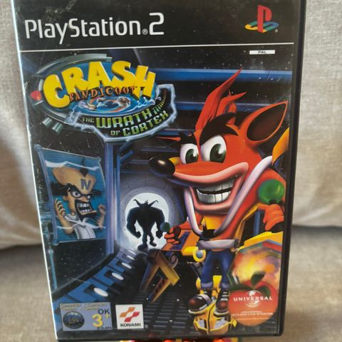 Crash Bandicoot - The Wrath of Cortex til Playstation 2