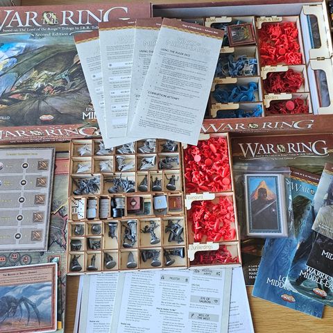 War of the Ring 2nd edition komplett samling