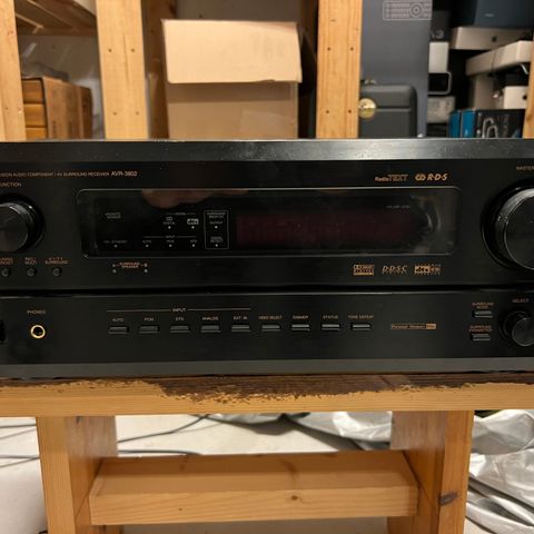 Denon hjemmekino forsterker (AVR-3802)