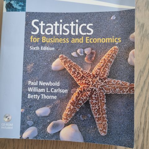 Statistics for business and economics