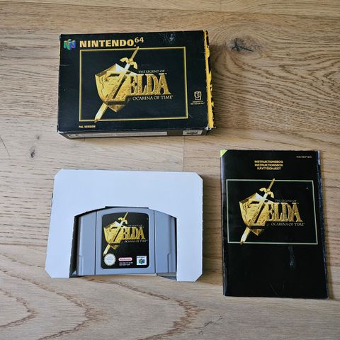 The Legend of Zelda Ocarina of Time til Nintendo 64