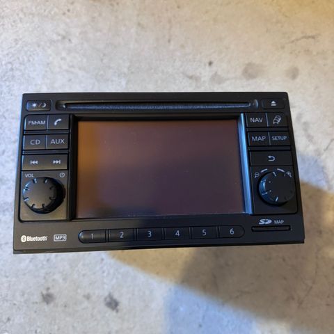 Nissan GPS/Navigasjon Radio