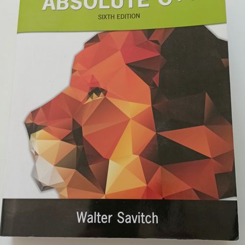 Absolute C++ 6th edition by Walter Savitch