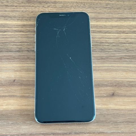 iPhone X 256 GB sølv