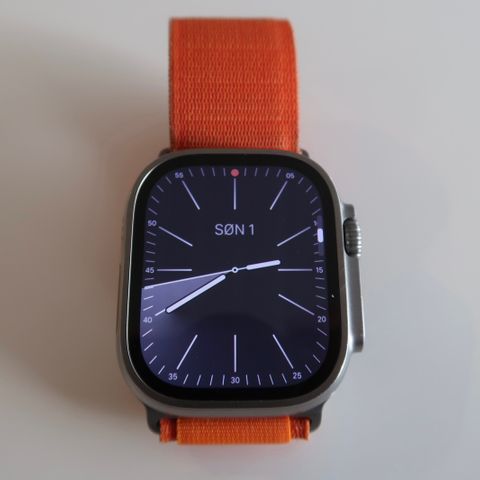 Apple Watch Ultra - Orange Alpine Loop M