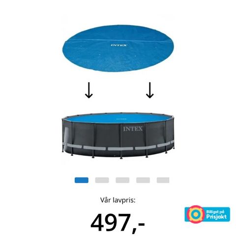 Solarduk til 488cm basseng