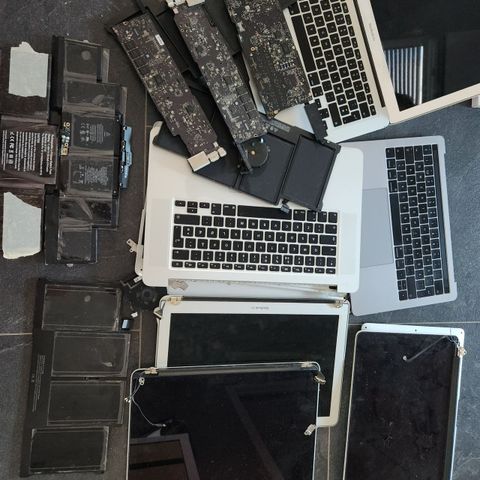 Masse Apple Macbook / Deler / Komponenter / Rep Objekt ! Selges